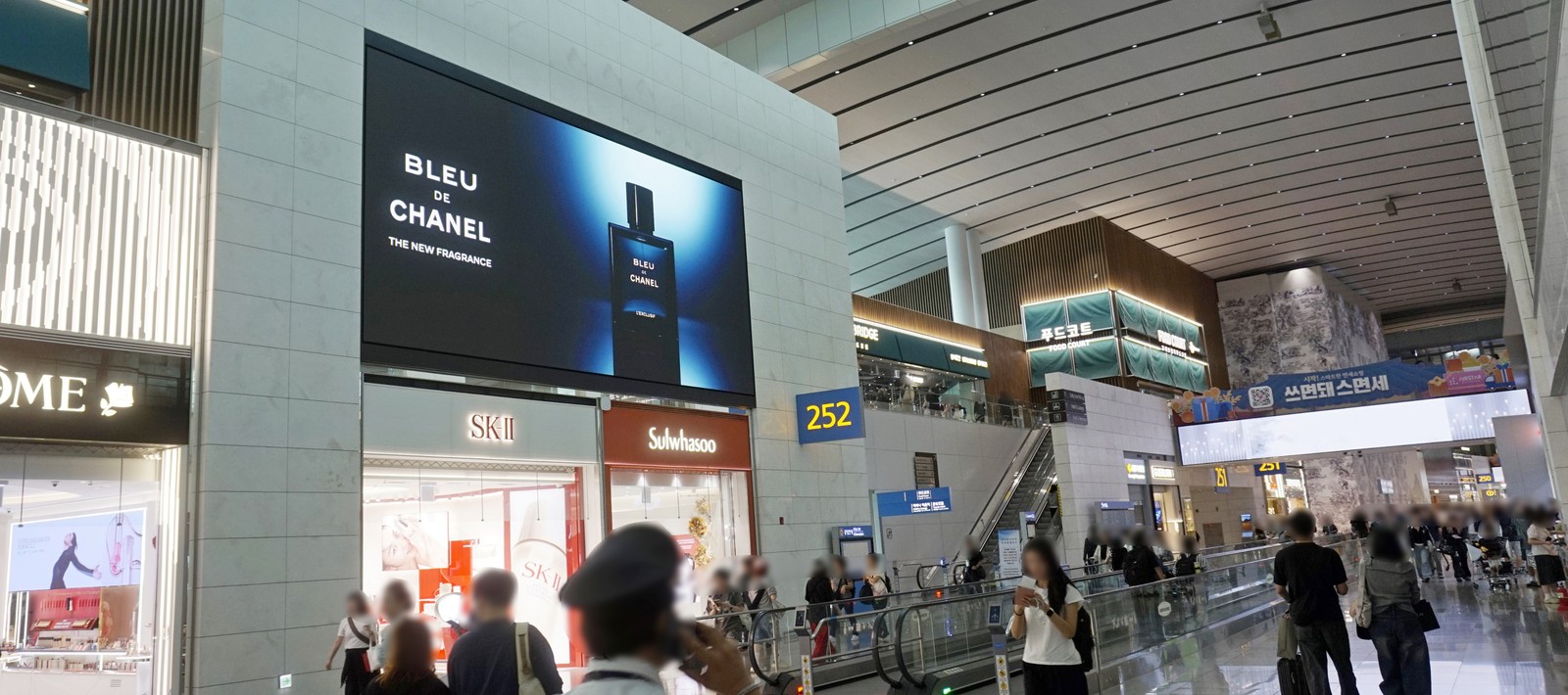 인천공항 T2 Sponsor Media 이미지