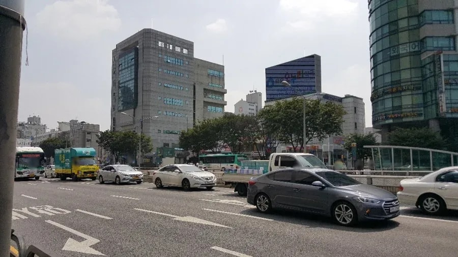 천호사거리 태승빌딩 전광판